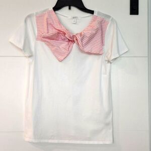 Woven Bow‎ Tee